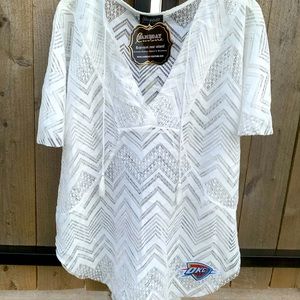 Gameday Couture Oklahoma City Thunder Lace Poncho